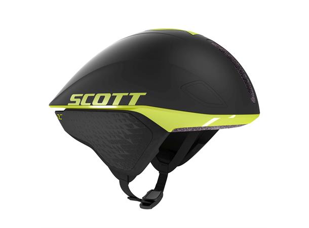 SCOTT Helm Split Plus (CE) Sort/Gul S/M Scott Tempo Sykkelhjelm