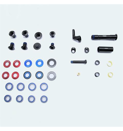 SCOTT Swingarm rep kit Genius 19 Bolter og foringer til baktrianglet