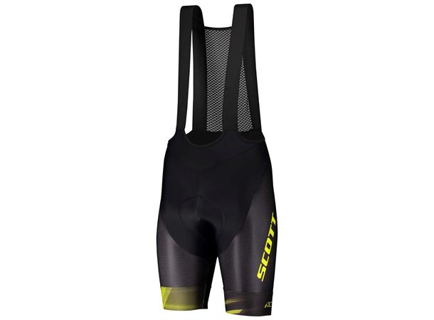 SCOTT Bibshor Ms RC Pro +++ Sort/Gul S Sykkelshorts 
