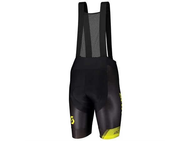 SCOTT Bibshor Ms RC Pro +++ Sort/Gul S Sykkelshorts 