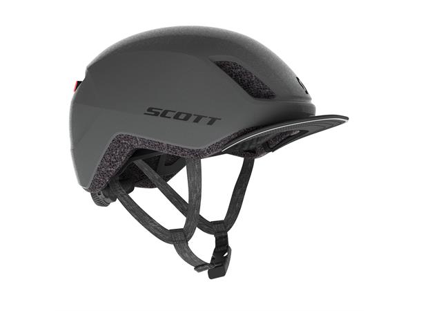 SCOTT Helmet II Doppio Plus (CE) M grå M Sykkelhjelm