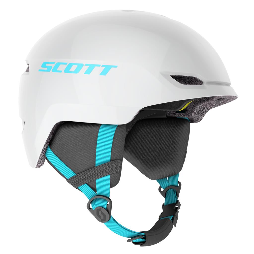 SCOTT Helmet Keeper 2 Plus Hvit/Blå M Junior alpinhjelm med MIPS Ramo AS