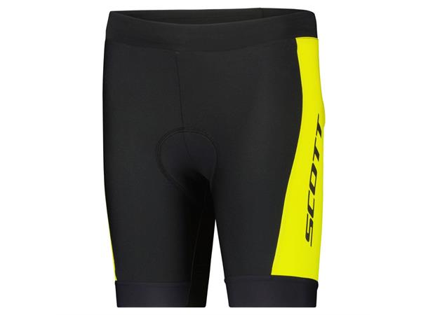 SCOTT Shorts Jr RC Pro Sort/Gul 164 Sykkelshorts Jr 