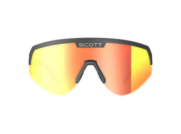 SCOTT Sungl Sport Shield black Sportsbrille Red Chrome 