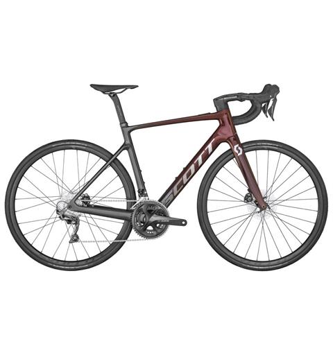 SCOTT Addict eRide 30 R&#248;d M Landeveis el-sykkel - 2022