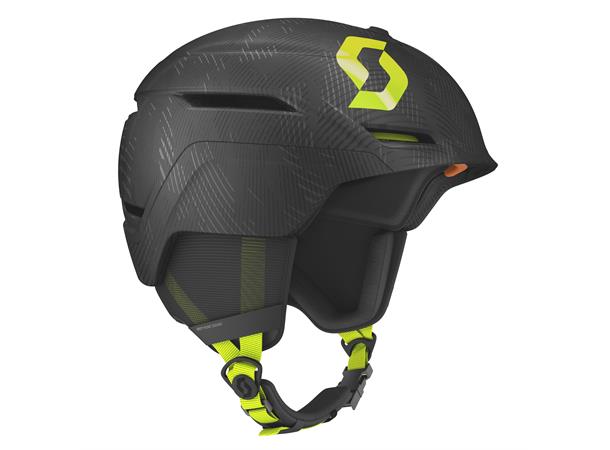SCOTT Symbol 2 Plus D Grå/Gul S All mountain hjelm med MIPS og D3O 