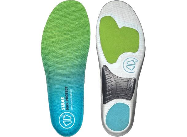 Sidas MAX PROTECT ACTIV SLIM Grønn L Såler Max Protect Activ Slim 