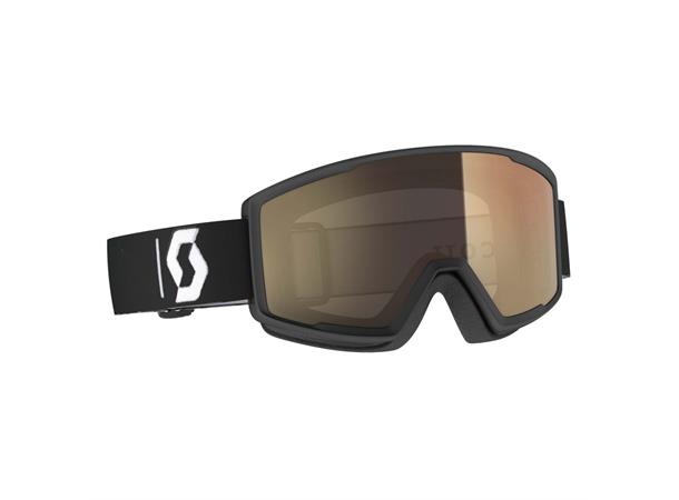 SCOTT Goggle Factor Pro LS Sort/Hvit Glass: Light Sensitive Bronze Chrome