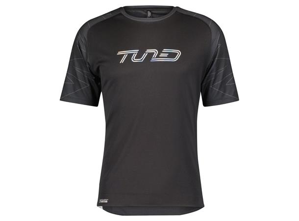 SCOTT Shirt Ms Trail Tuned SS Sort S Sykkeltrøye med kort arm 