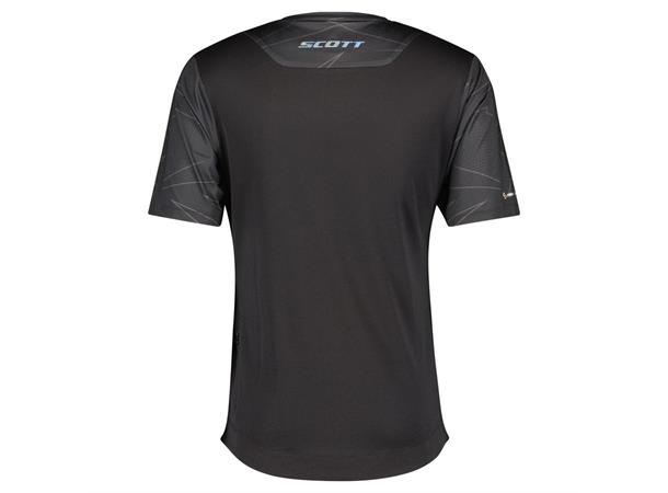 SCOTT Shirt Ms Trail Tuned SS Sort S Sykkeltrøye med kort arm 