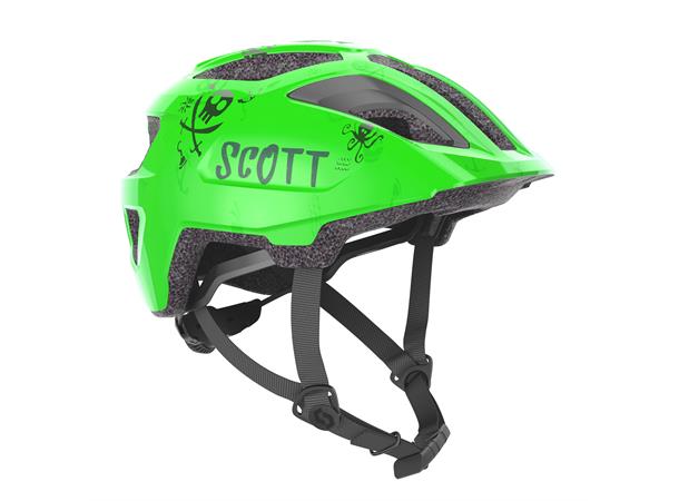 SCOTT Helmet Spunto Kid (CE) Grønn OS Sykkelhjelm til barn
