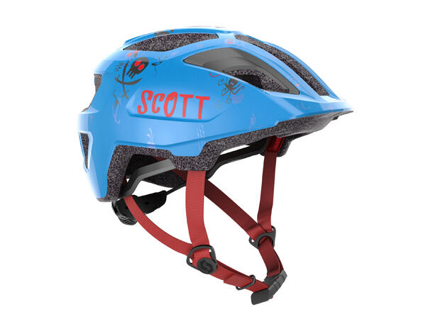 SCOTT Helmet Spunto Kid (CE) OS Sykkelhjelm til barn - atlantic blue 