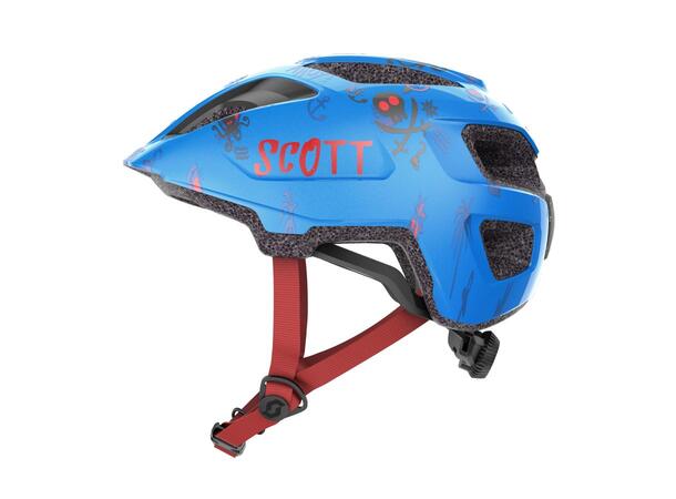 SCOTT Helmet Spunto Kid (CE) OS Sykkelhjelm til barn - atlantic blue 