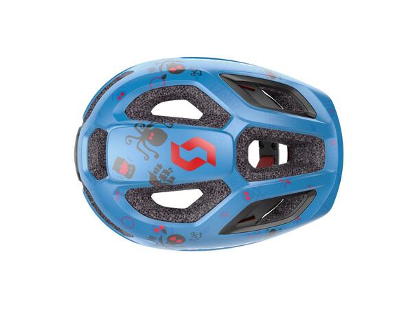 SCOTT Helmet Spunto Kid (CE) OS Sykkelhjelm til barn - atlantic blue 