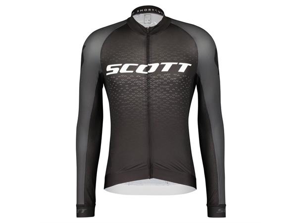 SCOTT Shirt Ms RC Pro LS Sort/Hvit S Sykkeltrøye med lang arm 