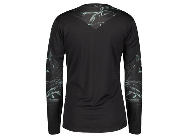 SCOTT Shirt Ws Trail Con Sign LS Sort XS Sykkeltrøye med lang arm