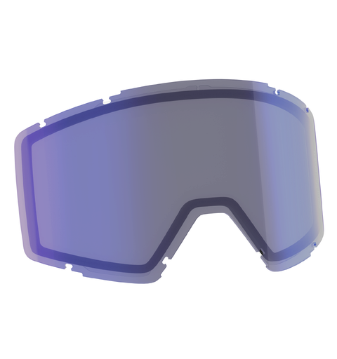 Scott Lens Shield Illuminator blue chrome