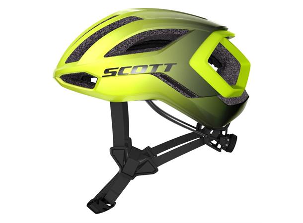 SCOTT Helmet Centric PLUS (CE) Gul L Racing sykkelhjelm
