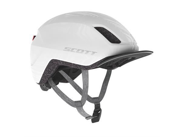 SCOTT Helmet II Doppio Plus (CE) Hvit M Sykkelhjelm