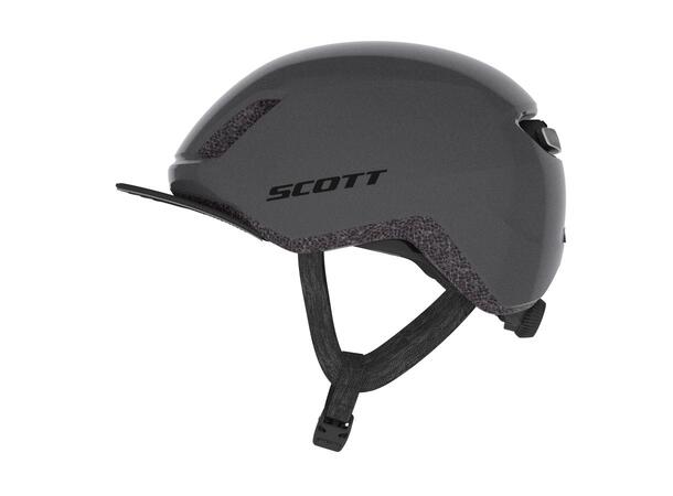SCOTT Helmet II Doppio Plus (CE) M grå S Sykkelhjelm 