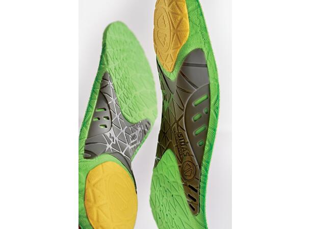 SIDAS 3D RUN SENSE V2 Grønn/Gul M Såler 3D Run Sense 