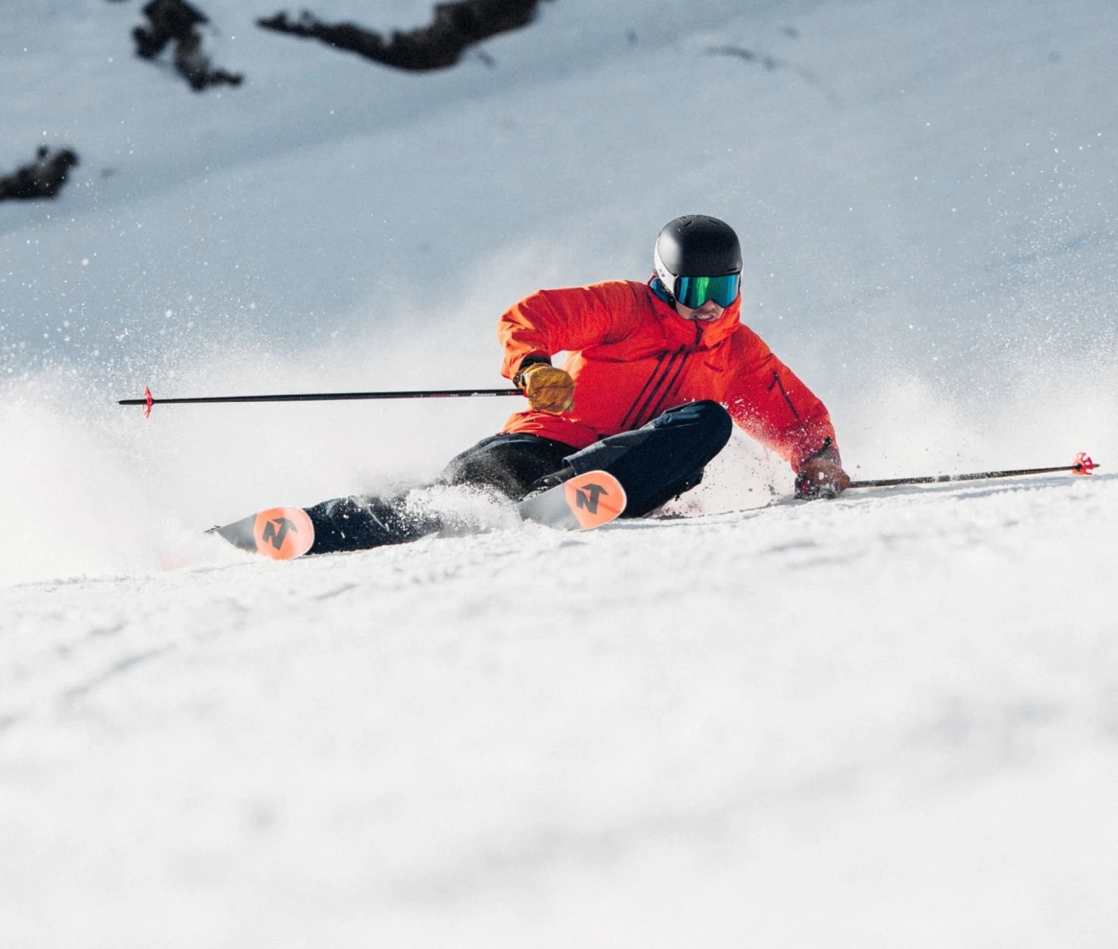 Større skidestinasjon med varierte gjester